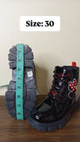 R&B black minnie mouse long shoes