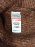 Matalan brown knitted long pullover (Winter)