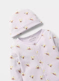 Juniors ribbed magical dancing sleepsuit & cap (set of 2)