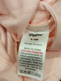 Giggles pink heart applique formal sleepsuit (Winter)