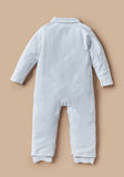 Giggles formal bow openfeet sleepsuit