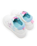 R&B minnie mouse printed white shoes