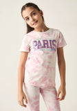 Juniors Paris printed pink tshirt (Summer)