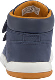 R&B navy double strap shoes