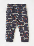 Juniors red tractor shirt & pyjama set (set of 2)