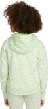 Nike pastel green all over logo printed hoodie (winter)