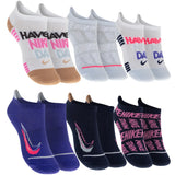 Nike Logo printed multicolor socks (pack of 6)
