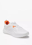 Oaklan white textured laceup men shoes (box packaging)
