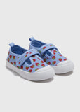 Matalan strawberry girls canvas shoes