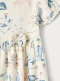Juniors all over pastel printed frock (Summer)