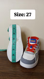 R&B sonic printed colorblock shoes