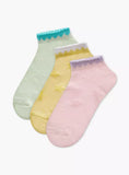Juniors all over stars textured socks (pack of 3)