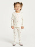 Juniors all cherry printed shirt & pyjama set (set of 2)