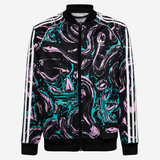 Adidas multicolor dark splash zipped pullover