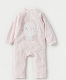 Juniors happy duck embroidered fleece sleepsuit (Winter)