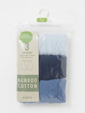 Juniors bamboo cotton boys boxer briefs (set of 3)