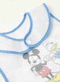 Disney Mickey hanging with Donald bib(waterproof)