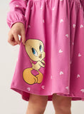 Hello tweety pink frock (Winter)