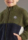 Max green furry fleece pullover (Winter)