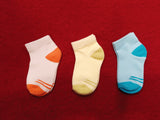 Juniors Multicolor ankle socks (set of 3)