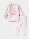 Juniors pink pineapple shirt & pyjama set (set of 2)
