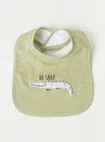 Juniors Alligator Oh Snap bib(set of 3)