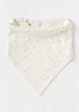 Juniors Pink Star & Pink striped bandana bib( set of 2)