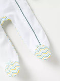 Juniors little friends embroidered sleepsuit