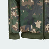 Adidas Green Camouflage Printed Zipped Pullover & Jog Set (Winter)