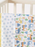 Juniors vehicles flannel blanket (set of 3)