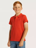 Juniors red boys polo tshirt (Summer)