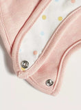 Juniors Starfish Bib with Button Closure