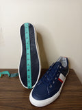 Shoexpress men's navy side patch shoes (Box Packaging)