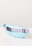 Barbie Blue Sequinned Waist Bag with Adjustable Strap and Buckle Closure