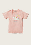 Juniors pink unicorn tshirt (Summer)