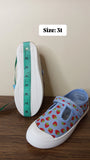 Matalan strawberry girls canvas shoes