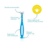 Fridababy blue tripleangle toothbrush