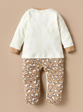 Disney brown minnie mouse sleepsuit