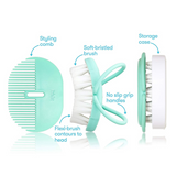 Fridababy head hugging hairbrush & comb