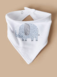 Juniors elephant bandana bib &cap(set of 2)