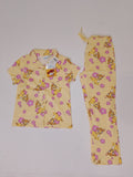Bambi printed button down shirt & pyjama set (set of 2) (Summer)