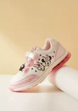 Minnie Mouse and Daisy Duck Print Shoes with Hook and Loop Closure