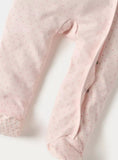 Minnie mouse little star pink sleepsuit