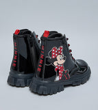 R&B black minnie mouse long shoes