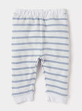 Juniors bear & stripe printed shirt & pyjama set (set of 2)