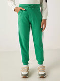 Juniors green boys jog pants
