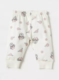 Juniors minnie embroidered shirt & pyjama set (set of 2)