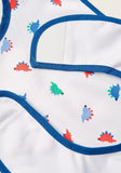 Juniors Multicolor Dino bib