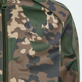 Adidas Green Camouflage Printed Zipped Pullover & Jog Set (Winter)
