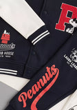 Peanuts snoopy button down colorblock fleece shirt & Jog set (set of 2) (Winter)